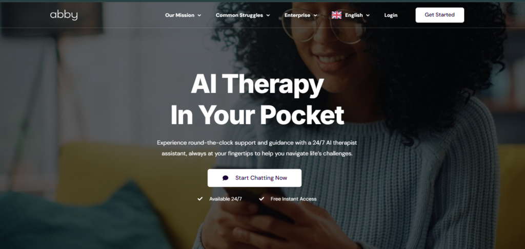 Abby is a helpful AI tool for emotional support in 2026